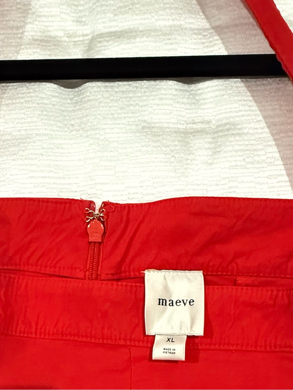 Anthropologie Maeve Red Halter Dress XL - Picture 5 of 7